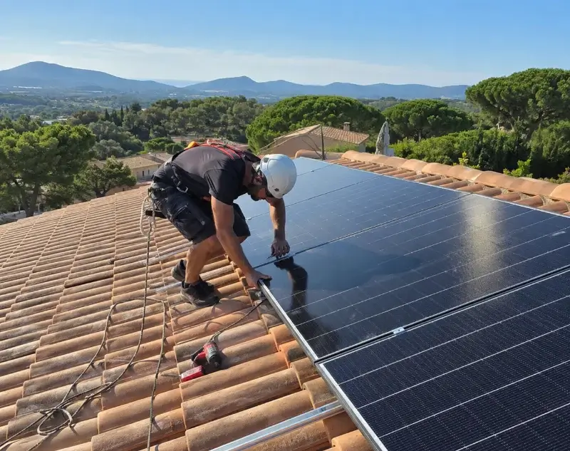 Installateur panneaux solaires Vallorcine — pose photovoltaïque sur toiture