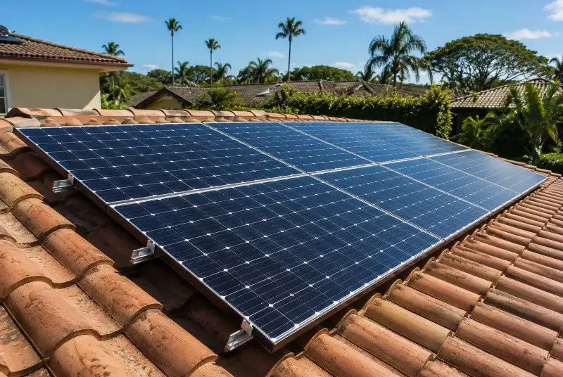 Installation de panneaux solaires à Vallorcine
